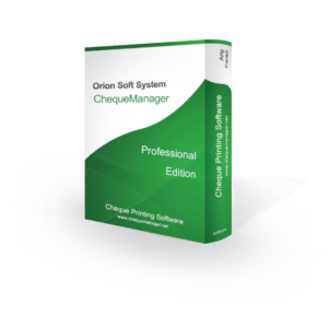 ChequeManager Professional Edition